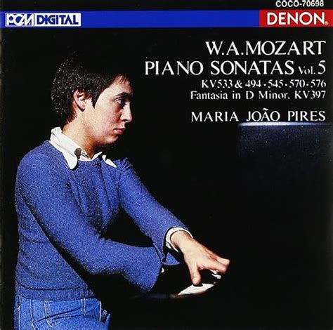 Mozart Piano Sonatas Vol Maria Joao Pires Amazon De Musik