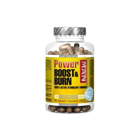 Сжигатель жира Power Man Boost & Burn 90 капсул - купить в Киеве ...