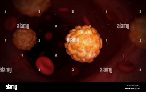 Conceptual Biomedical Illustration Of The Monkeypox Virus In