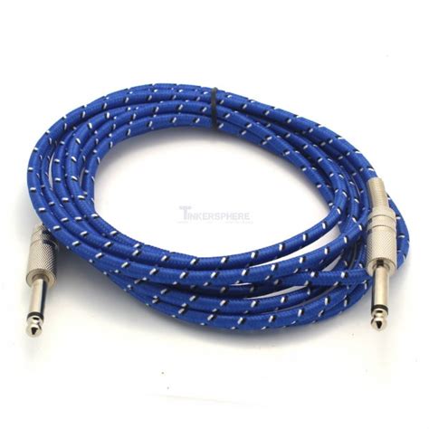 $8.99 - Mono 1/4" Audio Cable 6ft - Tinkersphere