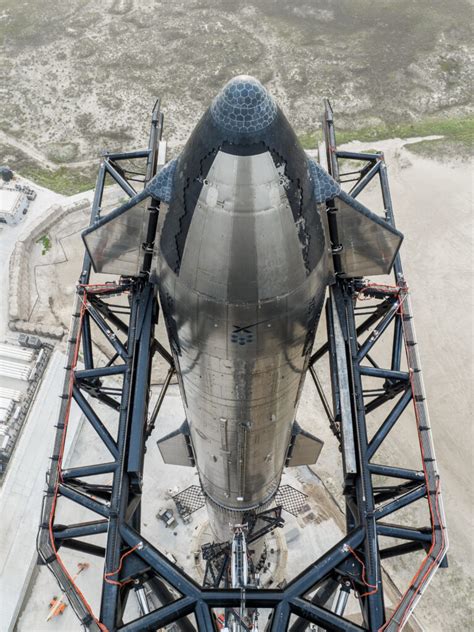 Amazing Photos Of SpaceX's Starship Stacked For Launch Ahead Of First ...