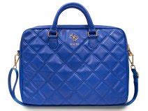 Guess Monogram Triangle Laptop Bag 16 Laptoptas Roze