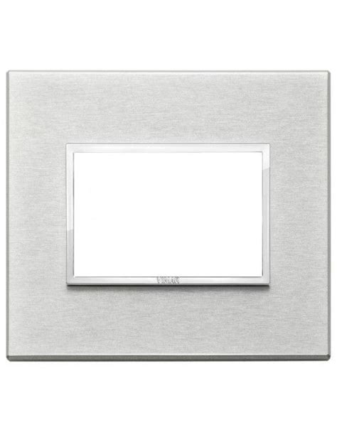 Placca Vimar Eikon Evo 3 Moduli Grigio Next 21653 02 Matyco