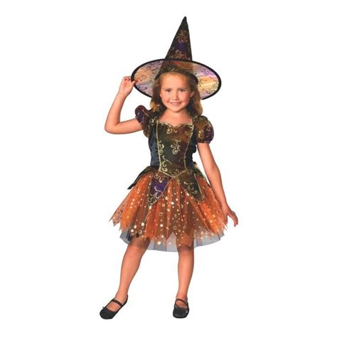 Elegant Witch Kids Costume Multicoloured