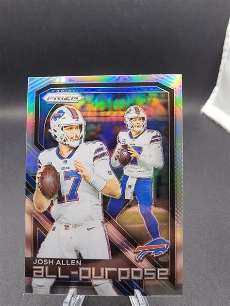 2023 Panini Prizm Josh Allen All Purpose Silver Prizm Buffalo Bills