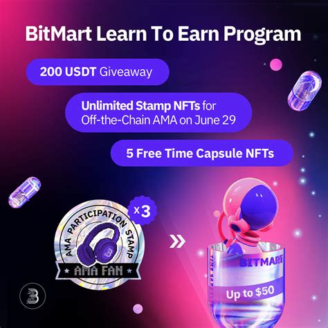 Bitmart On Twitter The Bitmart Learn To Earn Program Is Here Redeem