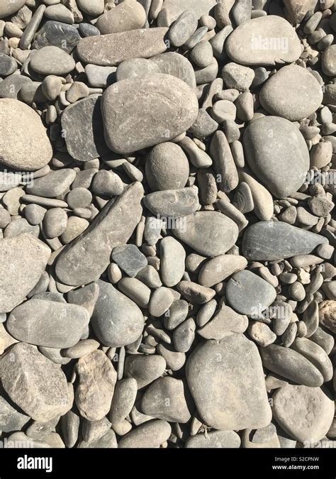 Hay Riverbed Stones Stock Photo Alamy