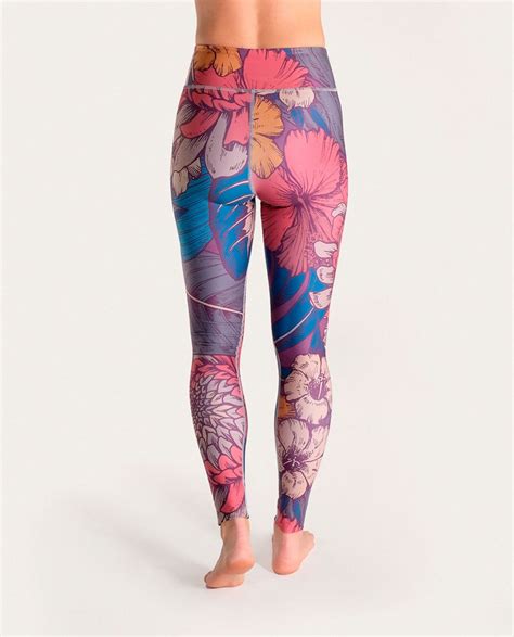 BLOSSOM LEGGINGS ESTAMPADOS YOGA RUNNING FITNESS GYM