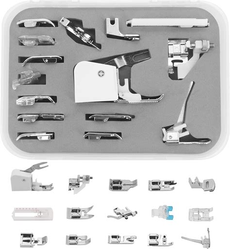 Yuhtech Piece Universal Sewing Machine Presser Walking Feet Kit