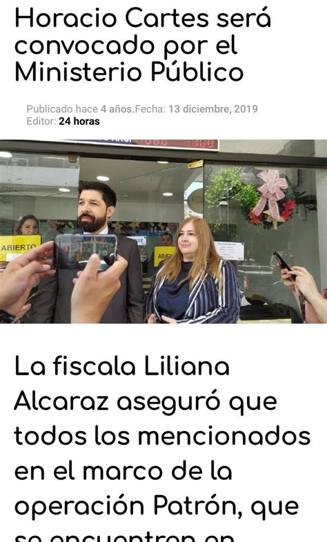 Desirèe Masi Jara on Twitter Operativo Patrón Liliana Alcaraz dijo