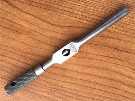 The L S Starrett Co No A Tap Wrench Tap Size