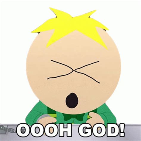 Oooh God Leopold Butters Stotch Sticker Oooh God Leopold Butters