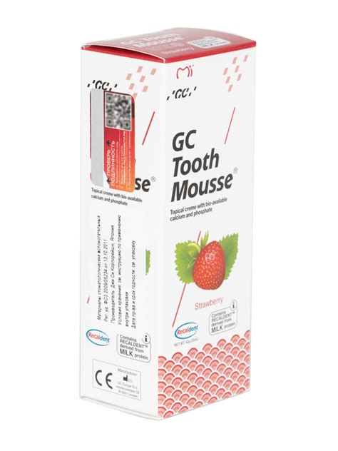 Зубной гель GC Tooth Mousse Тус Мусс, для восстановления и укрепления ...