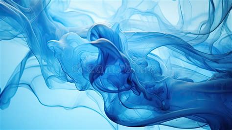 Mystery Blue Fluid Background Stock Illustration - Illustration of ...