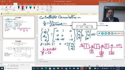 State Space Representation Jordan Diagonal Canonical Form Tf From