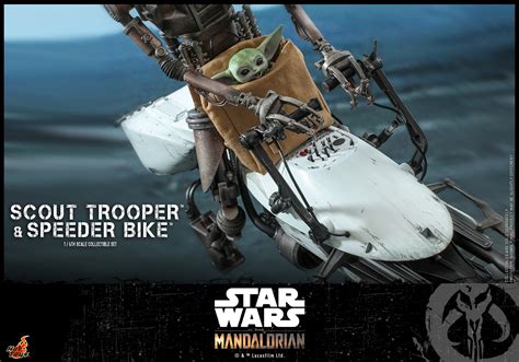 The Mandalorian Scout Trooper And Speeder Bike By Hot Toys The Toyark News