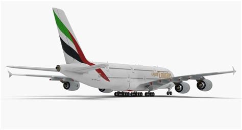 airbus a380-1000 emirates rigged x