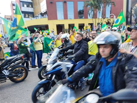 Planos Mudaram Motociata De Bolsonaro Em Joinville Confirmada Ap S