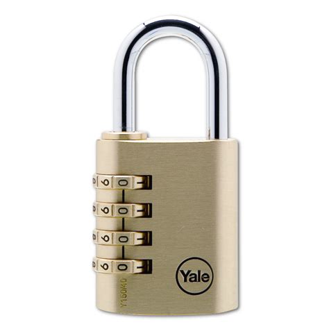 Yale Brass Open Shackle Combination Padlock L