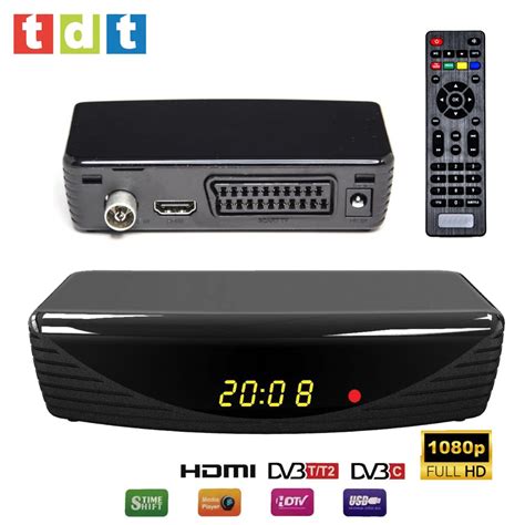 Receptor TDT Klack RICD1230 Sintonizador DVB T2 USB GRABADOR HDMI