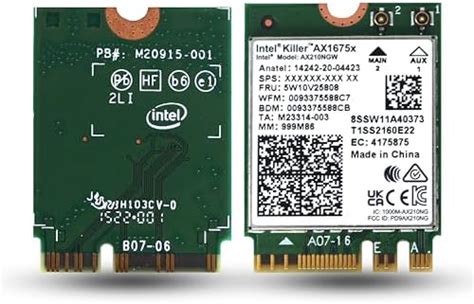 Intel Nic Wi Fi E Ax X Novpro Vert Ax Ngwg Nvx Amazon