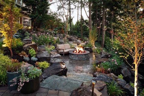 Top 50 Best Fire Pit Landscaping Ideas - Backyard Designs