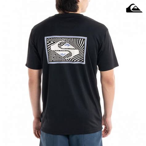 送料込【ゆうパケット】23ss Quiksilver ラッシュガードtシャツ Diamond Heritage Ss Qly231007