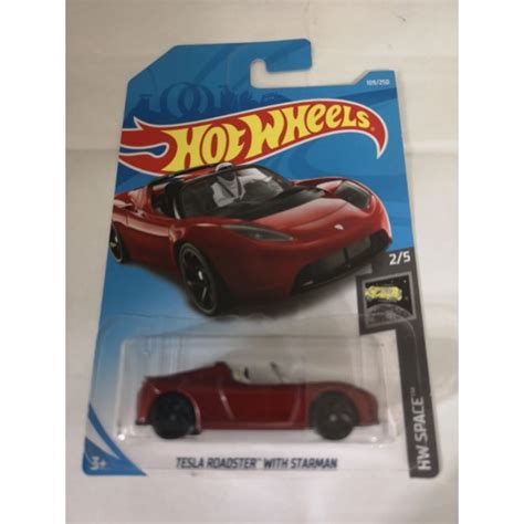 Hot Wheels Tesla Roadster With Starman Shopee Malaysia