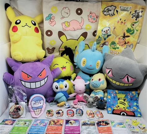 1円 ポケモン ジュペッタ コリンク ぬいぐるみ ポッチャマ セレビィ ライボルト ゲンガー ピカチュウ ピチュー バッグ フィギュア 32点