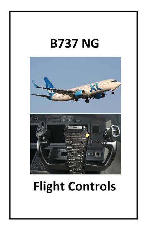 Pdf 737 Flight Controls Overview Boeing B737ng Home Cockpit Ha Dokumen Tips