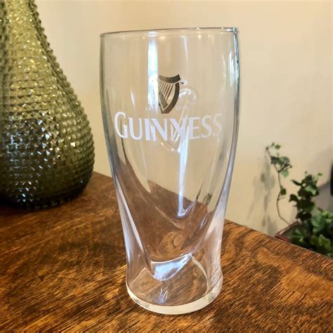 Guinness Gravity Pint Glass Harp 16 Ounce Stout Beer Glass | Etsy ...