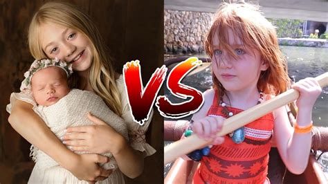 Everleigh Rose Vs A For Adley From 1 To 9 Years Old 2022 👉 Teen Star