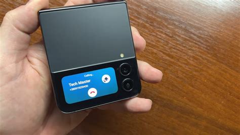 Samsung Galaxy Z Flip 4 Incoming Call Folded Unfolded Outgoing