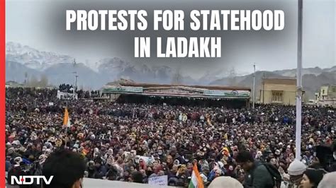 Ladakh Statehood Ladakhi Leaders Announce Mass Hunger Strike Demand