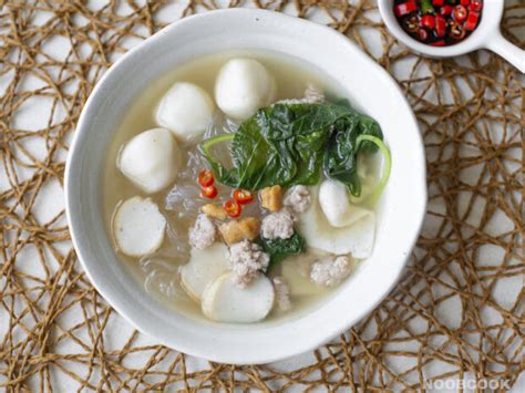 Teochew Fish Ball Noodle Soup Recipe | NoobCook.com