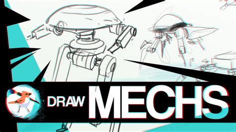 How To Draw Mechs Tutorial Youtube