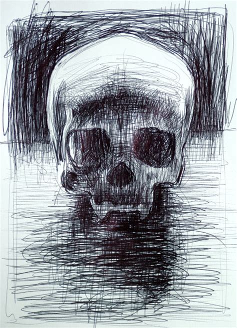 Bishop S Box Labalsadelanostromo Wordpress Skull Sketch Skull