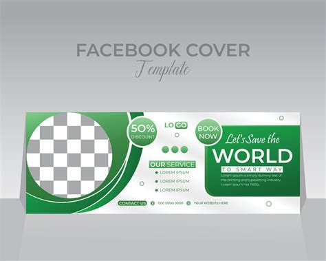 Nature Facebook Cover Template Design 22946206 Vector Art at Vecteezy