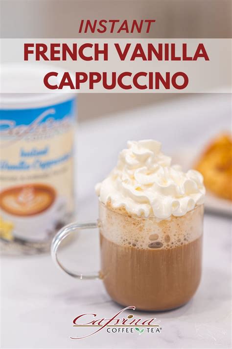 INSTANT French Vanilla Cappuccino Recipe French Vanilla Cappuccino