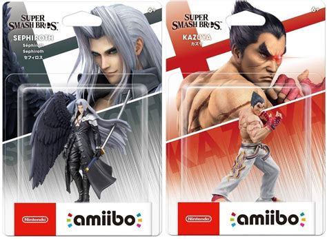 Wario On Twitter Sephiroth Super Smash Bros Series Amiibo Up At