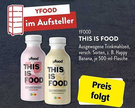 Yfood This Is Food Angebot bei ALDI SÜD 1Prospekte de