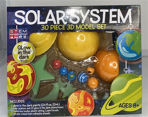 3d Solar System Model Kit