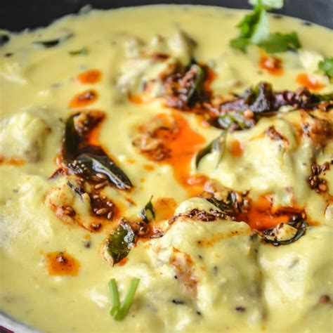 Punjabi Kadhi Pakora Fritters In Yogurt Gravy Relish The Bite