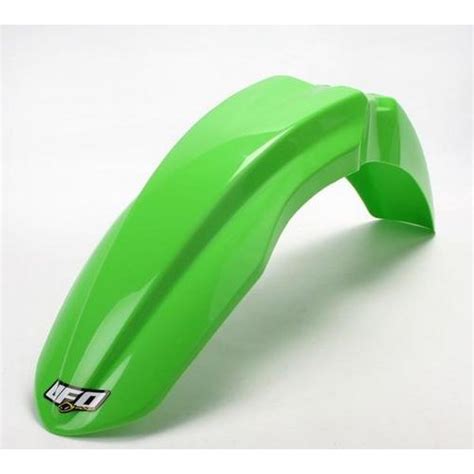 Ufo Plastics Front Fender Green For Kawasaki Kx