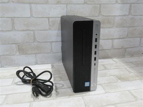 【やや傷や汚れあり】Ω 新ttpc 0576 保証有 Hp【 Prodesk 600 G4 Sff 】【 Core I5 8500 16 00gb Hdd：無 】bios確認の落札情報