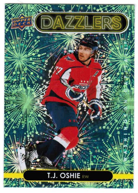 21 22 2021 UPPER DECK UD SERIES 2 HOCKEY DAZZLERS GREEN CARDS DZ XX U