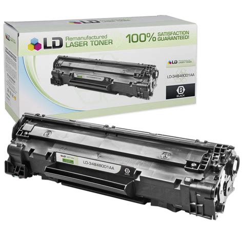 LD Remanufactured Replacement for Canon 3484B001AA Black Laser Toner Cartridge for use in Canon ...