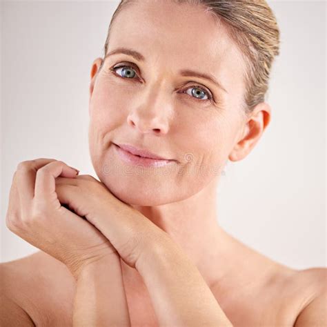 Treat Your Skin Like Its Something Special Cropped Studio Portrait Of An Attractive Mature