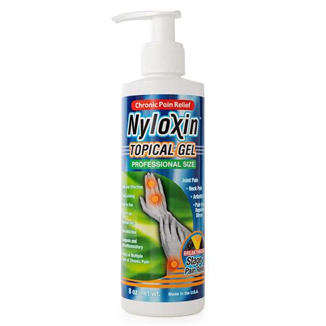 Nyloxin Arthritis Pain Relief Cream Professional Size 8 Oz