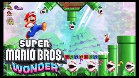 SUPER MARIO BROS WONDER GAMEPLAY PRIMEROS MUNDOS YouTube